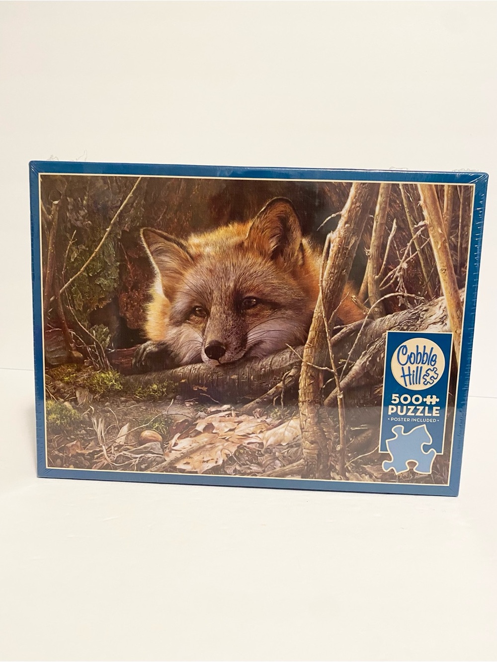 Cobble Hill 500 Piece Puzzle Fox Woodland Wildlife Sealed New Gift